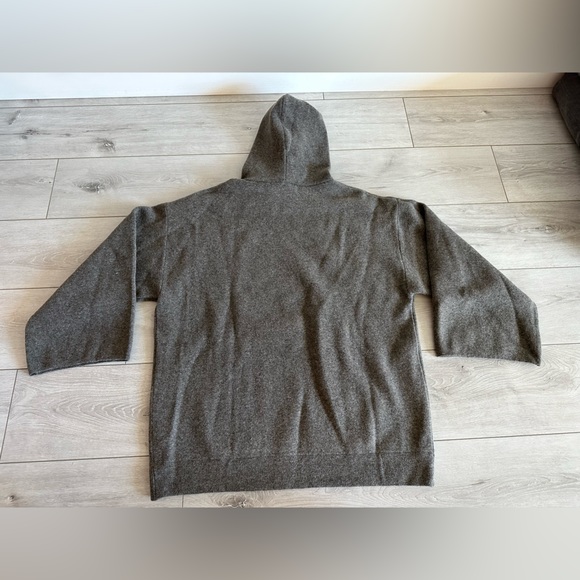 NWOT ZARA Knit Oversized Hoodie Sweater - Picture 6 of 13